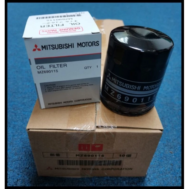 OIL FILTER MITSUBISHI MIRAGE ATTRAGE ASX GRANDIS FTO PAJERO LANCER PROTON ALL MODELS WIRA WAJA (MZ690115) - Image 2