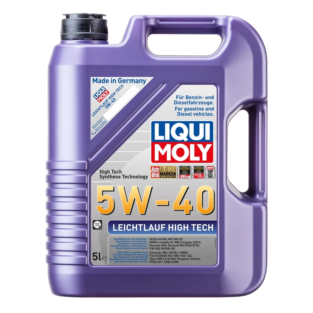 Liqui Moly 5w-40 Synthoil High-Tech 5L 5W40